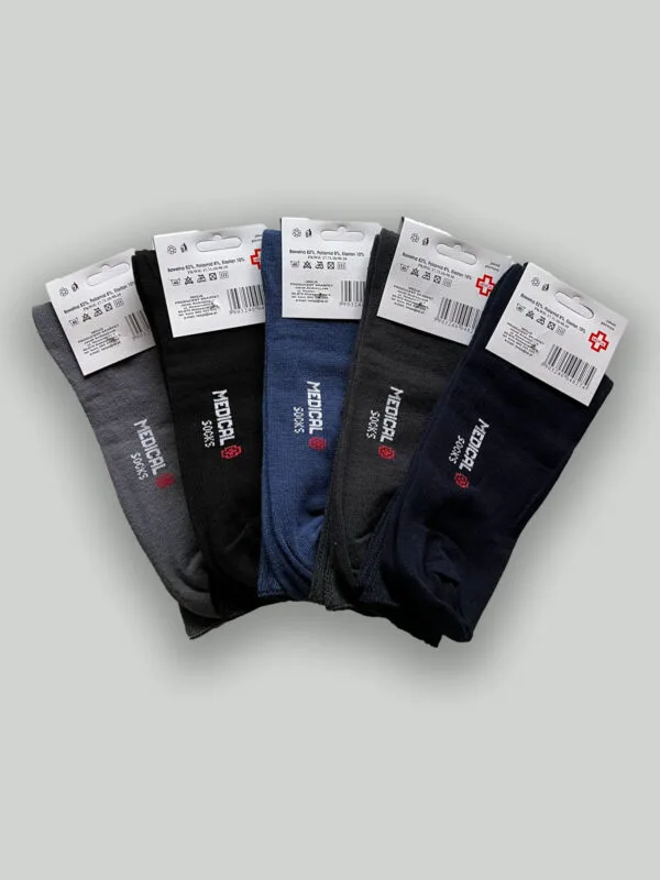 Zestaw 5 skarpet bezuciskowych SoftCare - obrazek 2